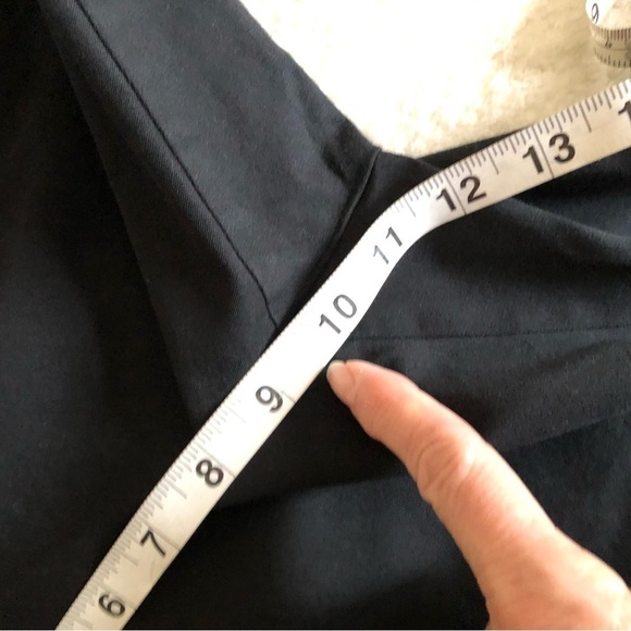 Eileen Fisher Pants Organic Cotton Tapered Black Size Medium - Picture 8 of 10